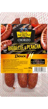 Chorizo barbecue doux César Moroni