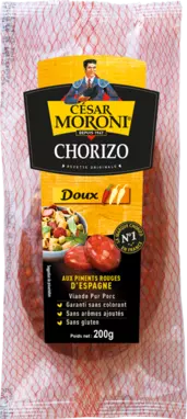 Chorizo en collier doux César Moroni