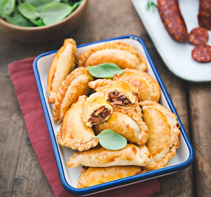 Recette d'empañadas au chorizo César Moroni