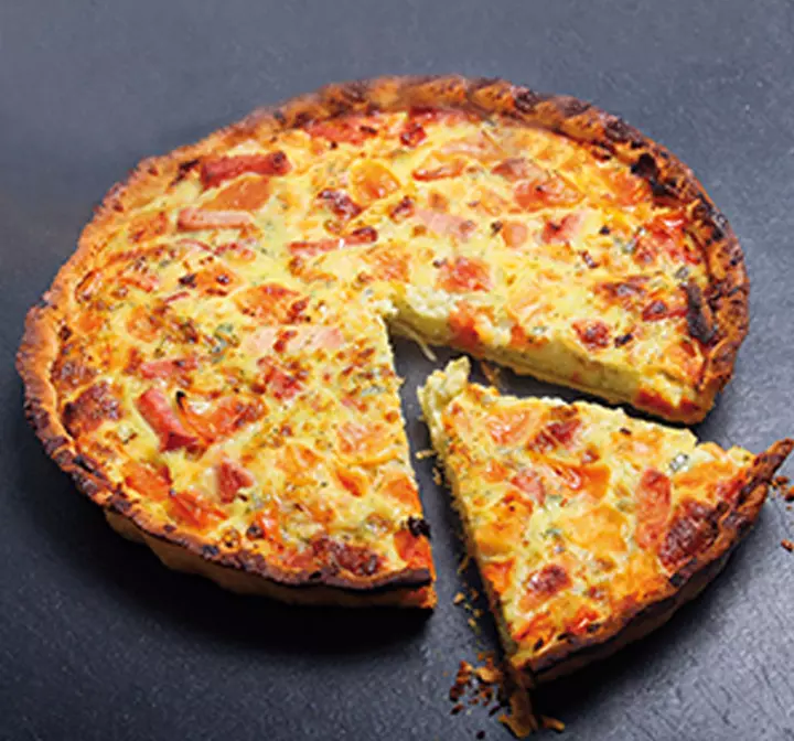 Recette de quiche au chorizo César Moroni