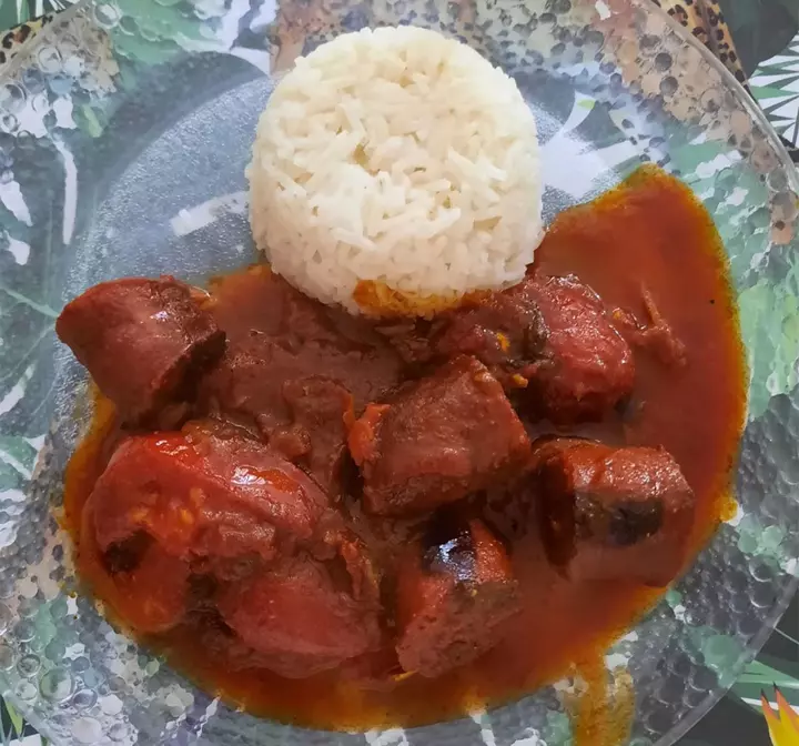 Recette de rougail au chorizo César Moroni