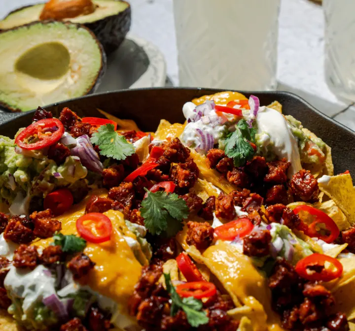 Nachos au chorizo