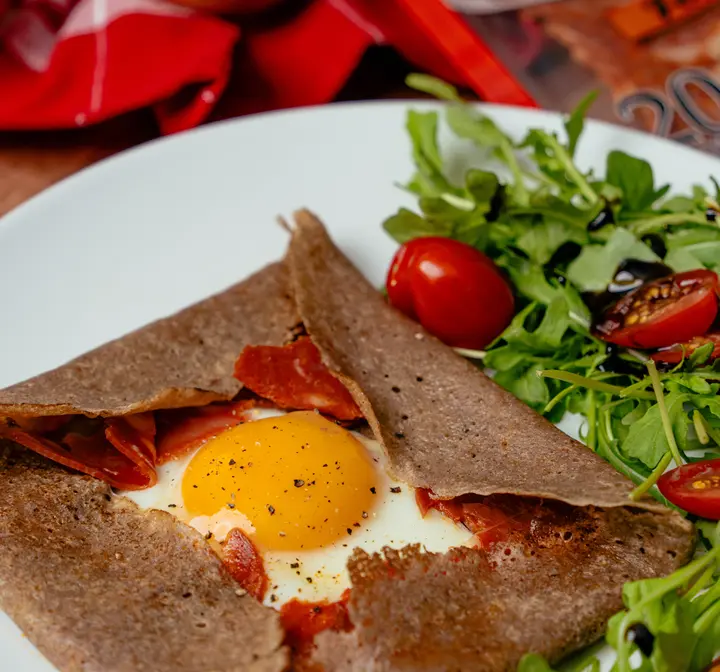 Galettes à l'œuf et au chorizo 