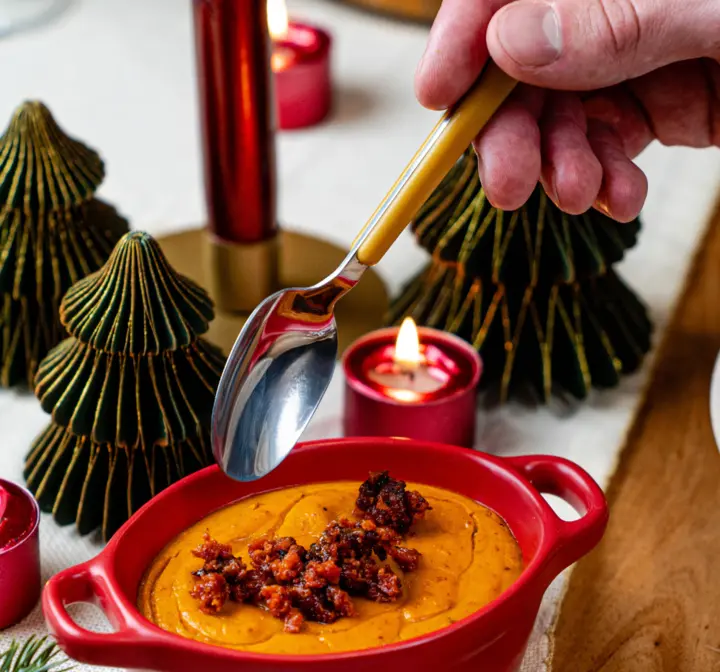 Fondant de potimarron au chorizo