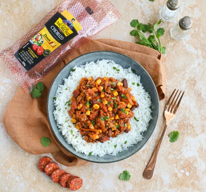 Chili con carne au chorizo