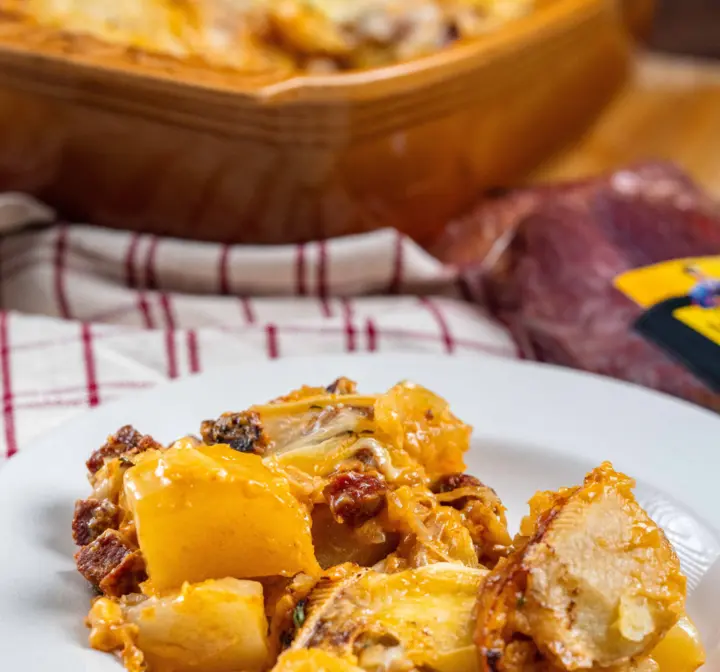 Tartiflette au chorizo