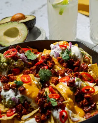 Nachos au chorizo